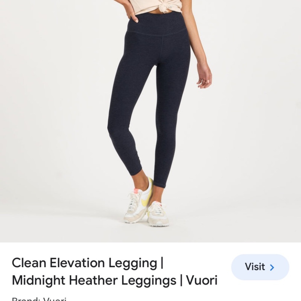 Clean Elevation Legging I
Midnight Heather Leggings | Vuori
